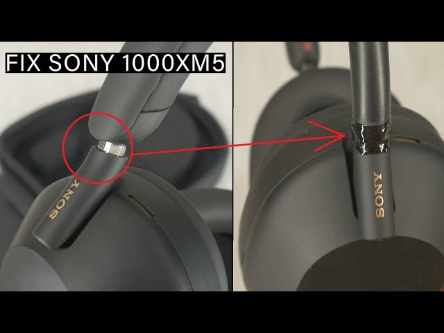 Sony XM5 Broken Hinge : r/SonyHeadphones