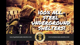 100% All-Steel Underground Shelters!