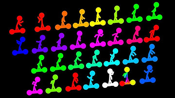 Slime BMX Run Race ASRM in Algodoo