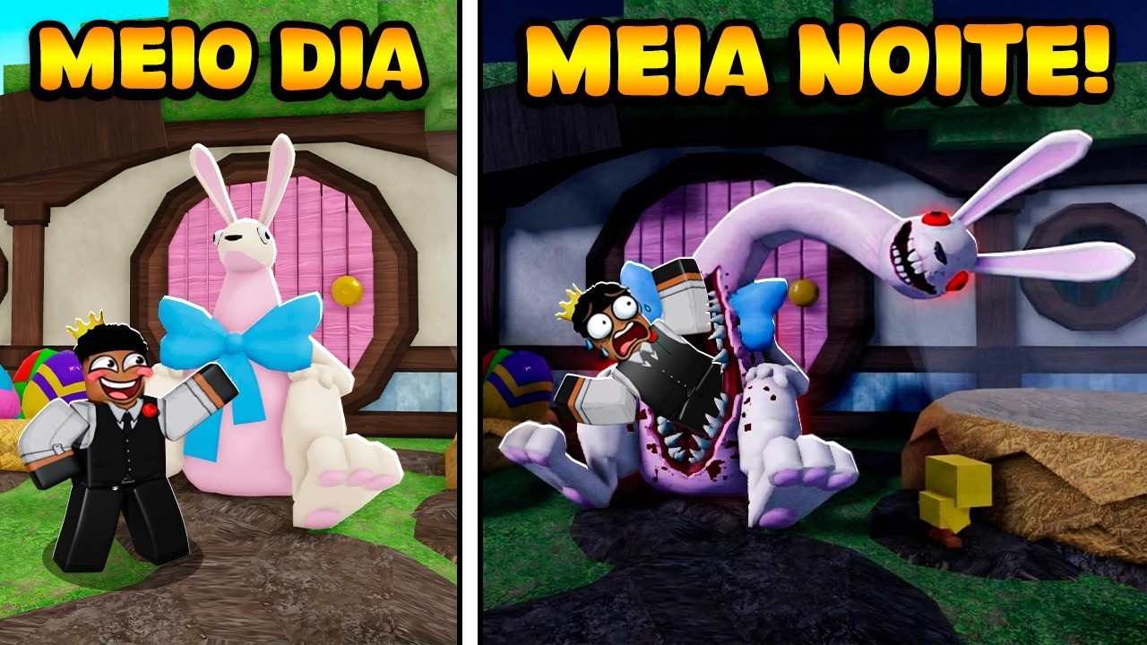 REVELEI A VERDADEIRA FORMA DO COELHO E ELE É UM NOVO MONSTRO NO 99 NOITES NA FLORESTA!!!