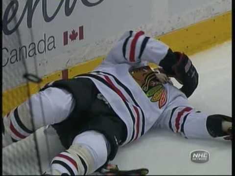 James Wisniewski KOs Seabrook and Brent Seabrook n...