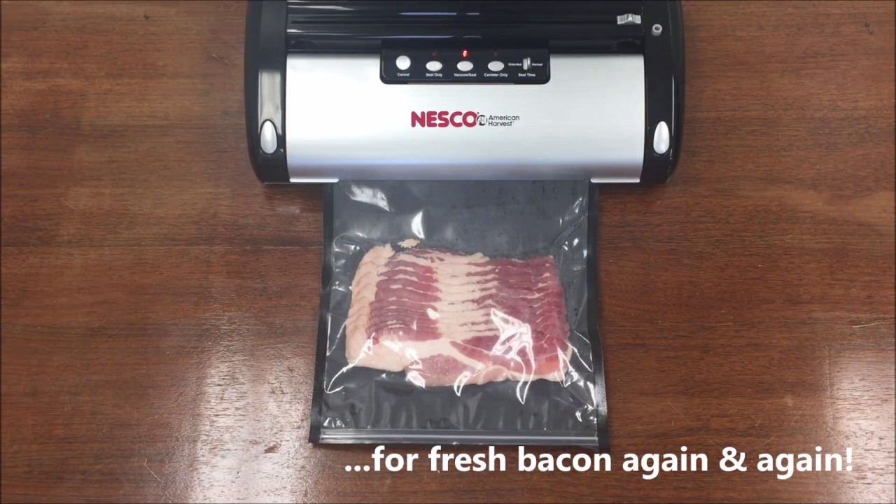 Nesco American Harvest Commercial Grade Vacuum Sealer, Black