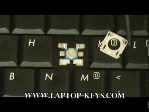 Replacement Keyboard Key Toshiba Repair Guide