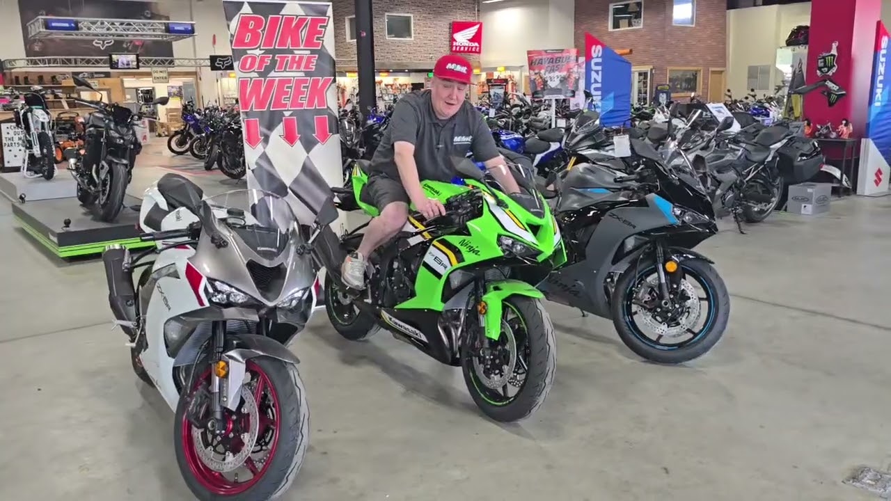 MInt Bikes Of The Week 2025 Kawasaki Ninja ZX-6R'S - YouTube