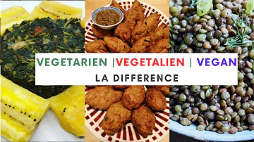 Quelle est la différence entre végétaliens et végétarien