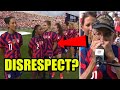 US Womens Soccer Team DISRESPECTS WWII vet playing the National Anthem by turning their back on him?