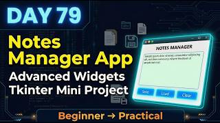 Stop Using Basic Apps ❌ Build Your Own Notes Manager 🤯 | Day 79
