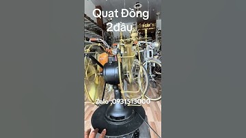 Quạt Đồng 2 đầu độc lạ #đồcổcầnthơ #phongthuy #dogothuhuyen #đồcổ