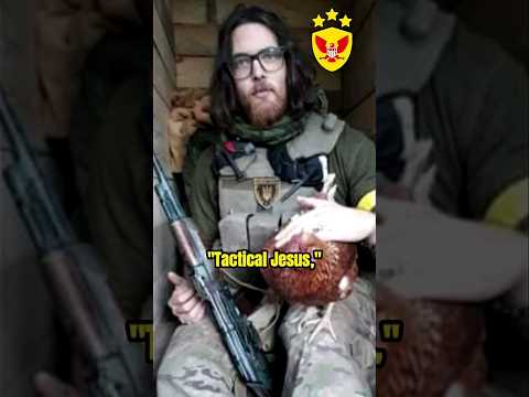 JOSHUA JONES: THE "TACTICAL JESUS" WHO FOUGHT IN UKRAINE #shorts