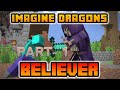 🎶(AMV) Minecraft Music Animation Trailer( Imagine Dragons - Believer) BEES FIGHT Minecraft Animation