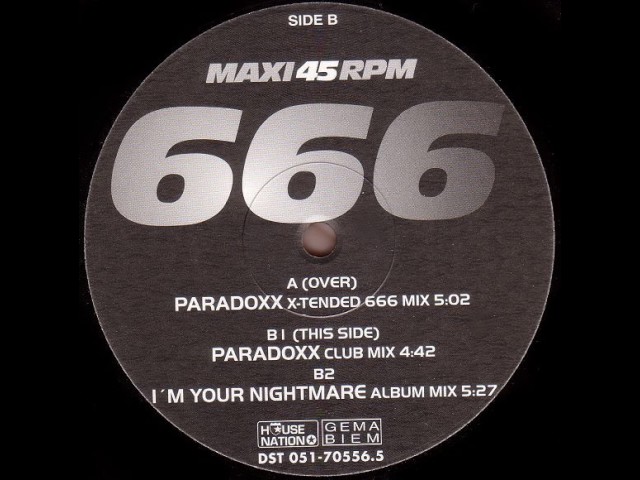 666 - Paradoxx (X-Tended 666 Mix) 1998 - YouTube