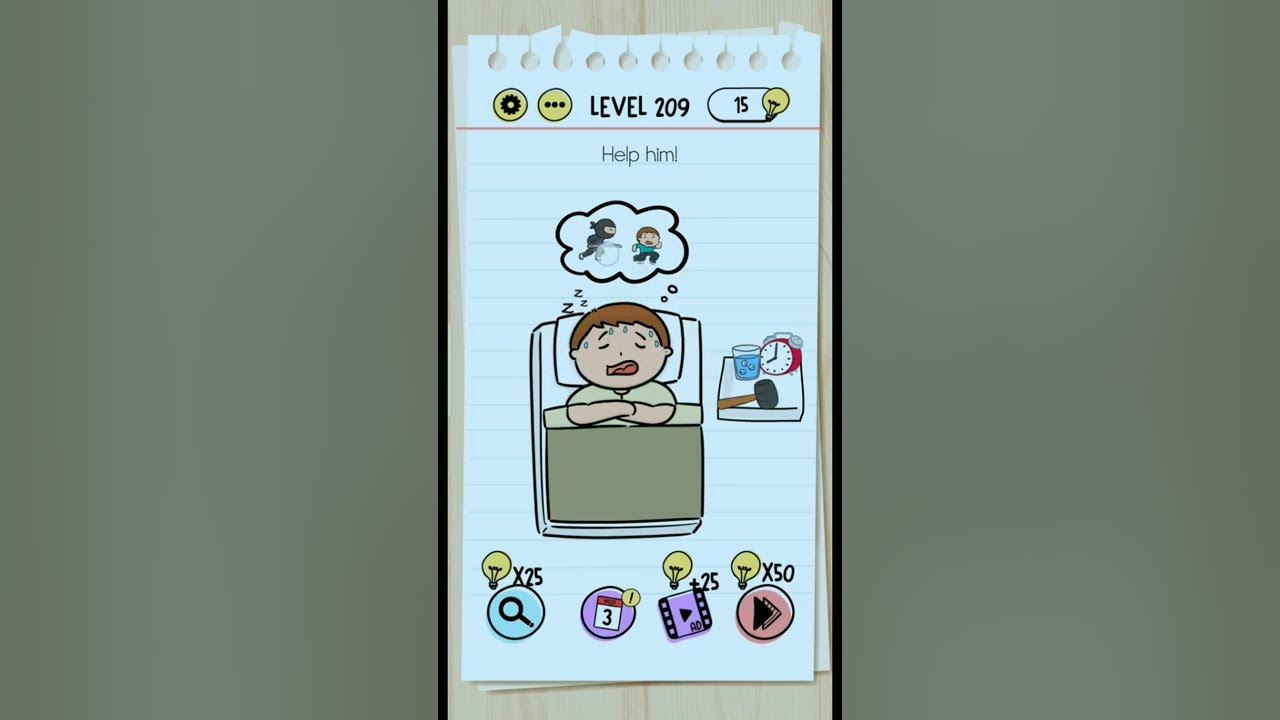Brain test level 209 youtube