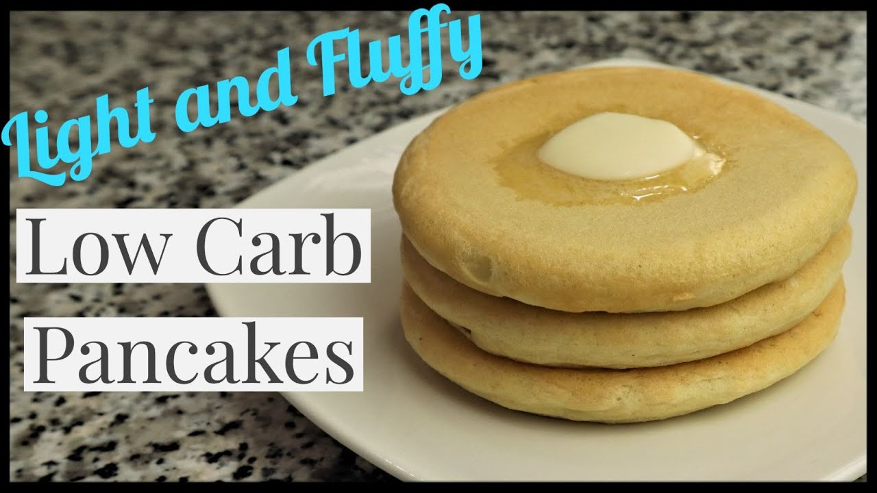 Low Carb/Keto Light and Fluffy Pancakes (With Almond Flour) YouTube