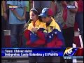 Niños dedicaron canción a Chávez, durante acto de campaña de Maduro