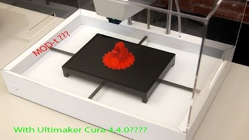 How to use MOD-t 3D-Printer with Cura 4.4.0!