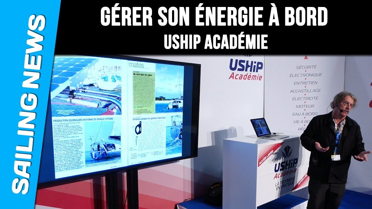⁣Gérer son énergie à bord - Uship Académie