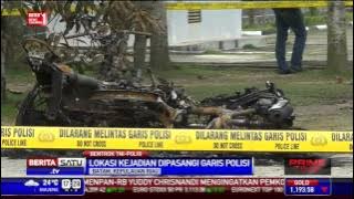 Lokasi Bentrokan TNI-Polri Dipasang Garis Polisi