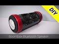 How to Make Boombox Bluetooth Speaker [ The only 1 in the world ]  วิธีทำลำโพงบลูทูธทำเอง