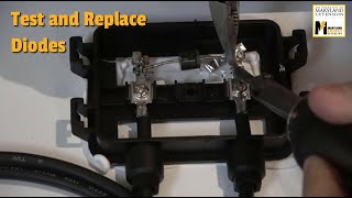 How to test and replace diodes in solar modules