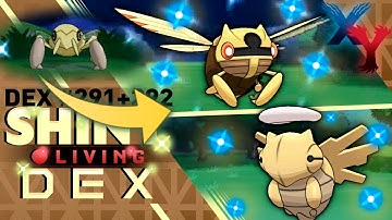 DOUBLE HYPE! SHINY NINJASK + SHINY SHEDINJA | Pokemon X & Y Shiny Reaction | #153 + #154