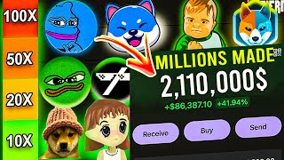 TOP 3 MEMECOINS With Easy 100X Potential (Super Early, Next Pepe Brett Coin ) Crypto Gems