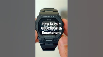 How to pair the G-Shock GBD-200 with your phone! 📱
