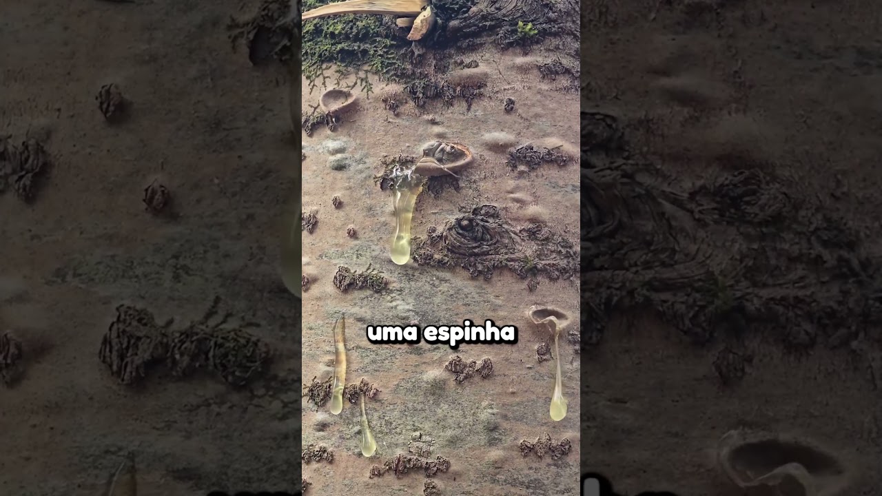 Essa árvore com espinhas pode salvar vidas 🤯 #árvores #floresta #shorts