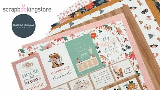 Scrapbooking Store Unboxing | Carta Bella “At Home” Collection