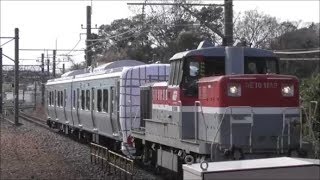 【阿武隈急行新型】 AB900系甲種輸送 本郷台駅にて