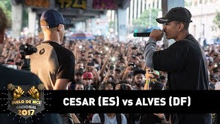 César [ES] vs Alves [DF] (1ªFase) - DUELO DE MCS NACIONAL 2017