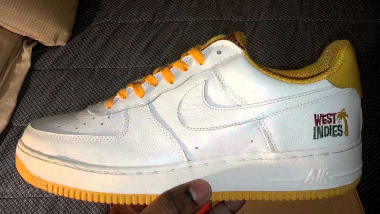 Nike Air Force 1 West Indies - YouTube