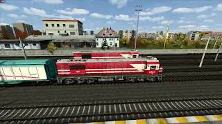 Train Simulator Classic / AND Model DE 24 binlik Lokomotif / Çerkezköy Manevra. Loko Marşlama.