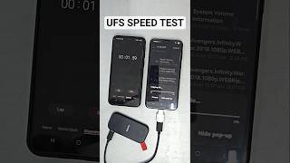 UFS 2.2 VS UFS 4.0 SPEED TEST #smartphone