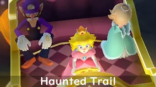 Mario Party 10 Haunted Trail Peach vs Rosalina vs Waluigi