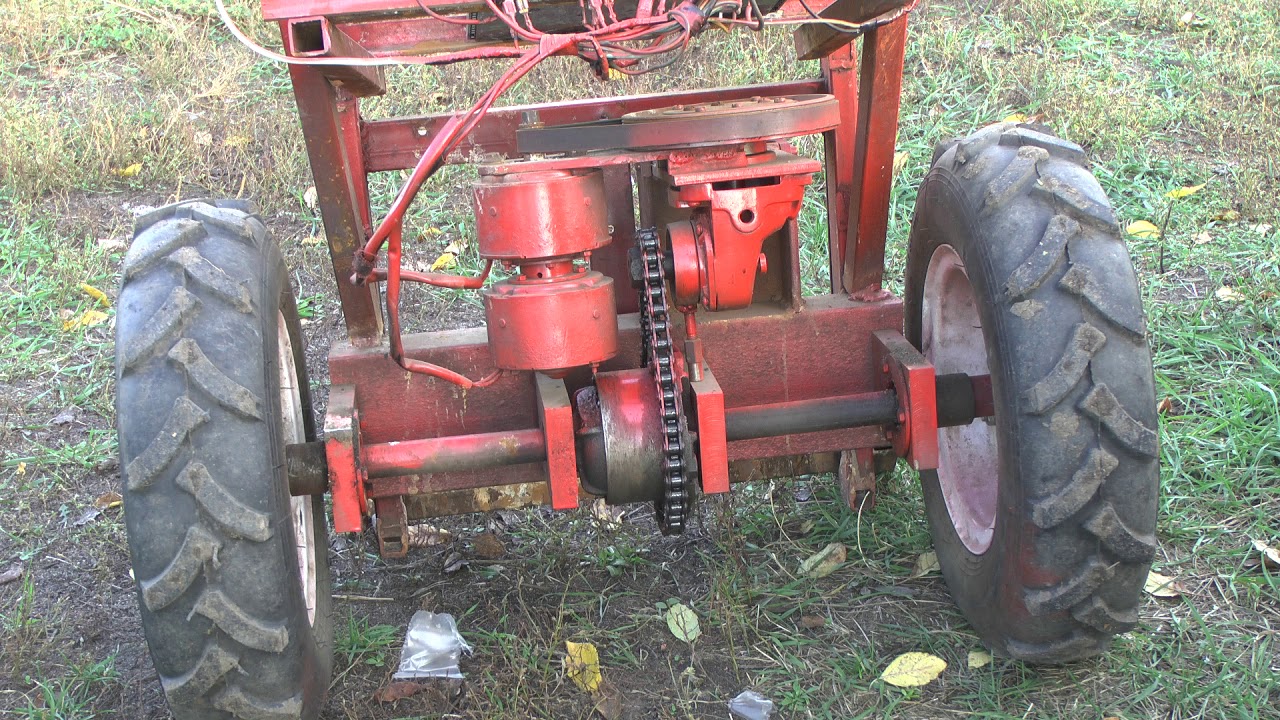 Устройство пасечной тележки на эл.ходу