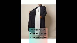 Jubah Gamis Mocca LUARAN Pria Muslim Bestway PREMIUM