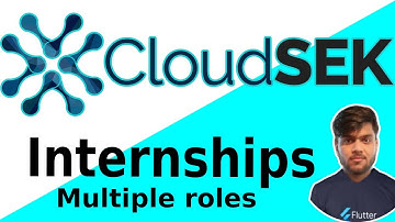 CloudSek Internship Drive 2021 | Multiple Roles | #shorts