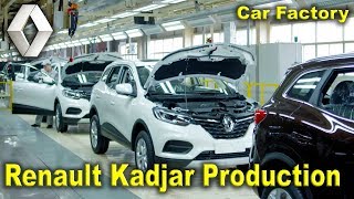 Renault Kadjar Production, Renault Plant Wuhan China, Kadjar Assembly Line, Renault Manufacture