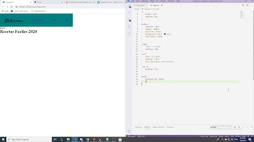 html/css basico 2. Como crear una cabecera fija.