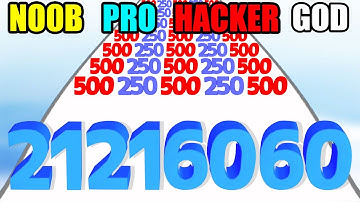 NOOB vs PRO vs HACKER vs GOD Number Master Run