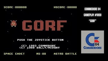 Gorf (Commodore 64 / Gameplay #1898)