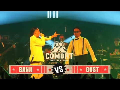 видео: COMBAT6  " BANJI vs GOST " -DEEJAY CLASH- Short ver.