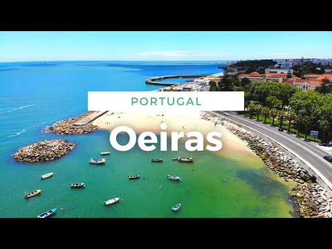 【HD】Oeiras Portugal - Caminhada pelo passeio marítimo até Paço de Arcos