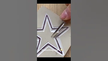چگونه یک مهر ستاره زیبا با روشی بسیار ساده بسازیم 