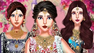 Girls Indian Wedding Dressup - Indian Fashion Stylist Dressup Game - Indian fashion wedding game screenshot 2