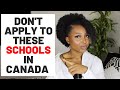 SCHOOLS TO AVOID AS AN INTERNATIONAL STUDENT | YOUR WORK PERMIT WILL BE REJECTED