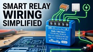 Shelly 1 Mini Gen 3 Wiring Guide | Complete Smart Switch Setup