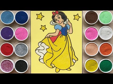 Video TÔ MÀU TRANH CÁT CÔNG CHÚA BẠCH TUYẾT KHIÊU VŨ - Sand... - youtube