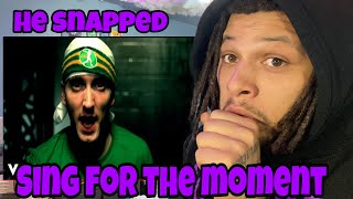 NEVER HEARD IT! - Eminem Sing For The Moment (REACTION) Dirty Version