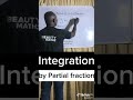 Integration using the method of partial fraction #education #math
